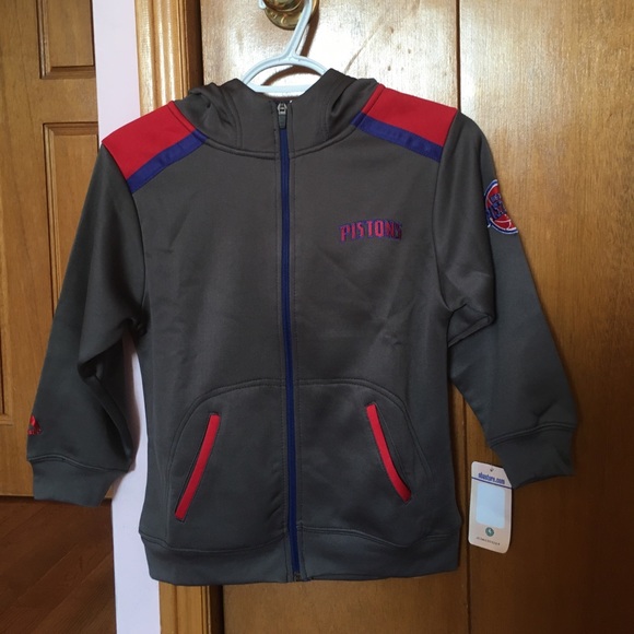 Kid's Detroit Pistons basketball hoodie - Picture 1 of 3